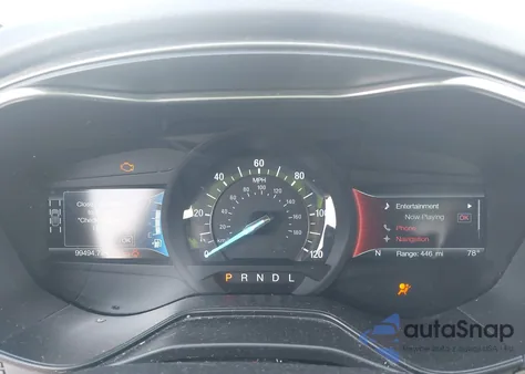 2019 Ford Fusion Hybrid Sel из США, поврежденный, VIN 3FA6P0MUXKR112963